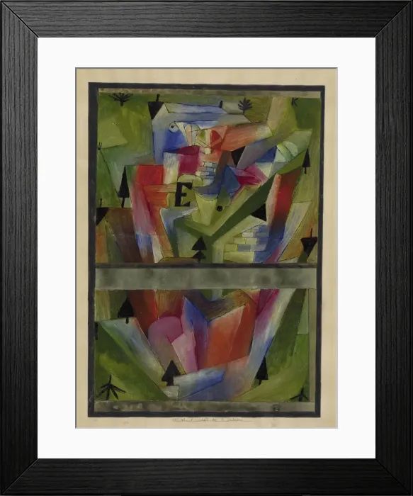 Framed Print : Landscape near E. (in Bavaria), 1921 Framed Print : Landscape near E. (in Bavaria), 1921