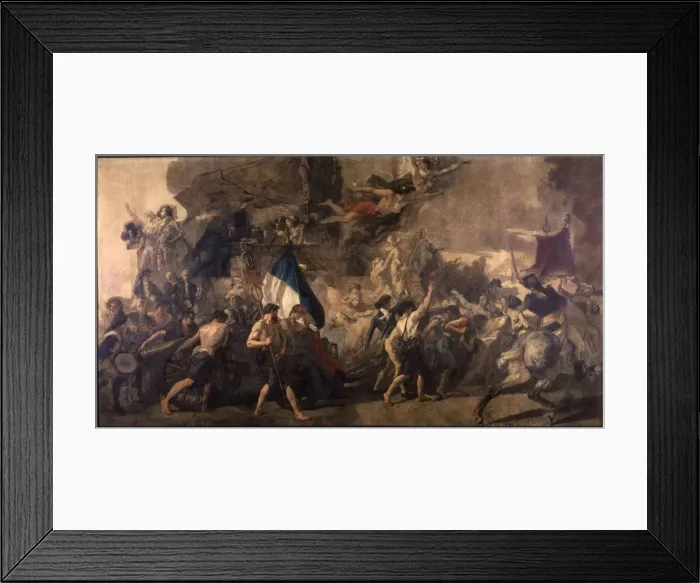 Framed Print : L Enrolement des volontaires de 1792 (The Departure of the Volunteers of 1792), 1848-1852 Framed Print : L Enrolement des volontaires de 1792 (The Departure of the Volunteers of 1792), 1848-1852