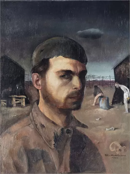 Self-Portrait in the Camp, 1940