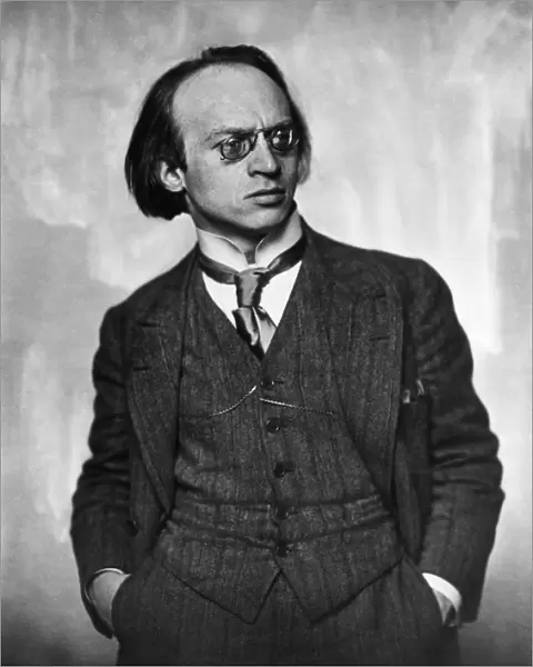 Portrait of the artist and composer Herwarth Walden (1878-1941), 1918