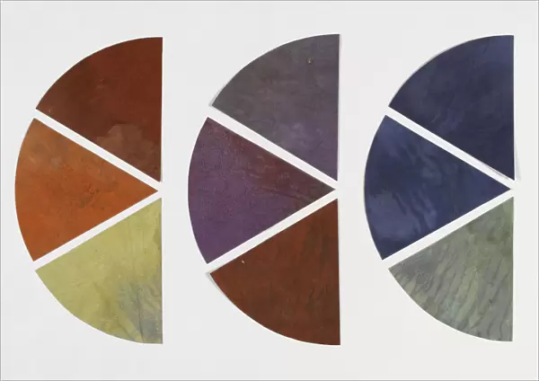 Neuf elements de cercle chromatique, 1922-1933