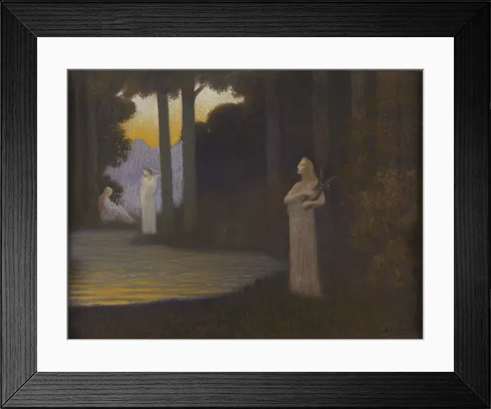 Framed Print : Le lyrisme de la foret (Lyricism of the Forest), 1910 Framed Print : Le lyrisme de la foret (Lyricism of the Forest), 1910