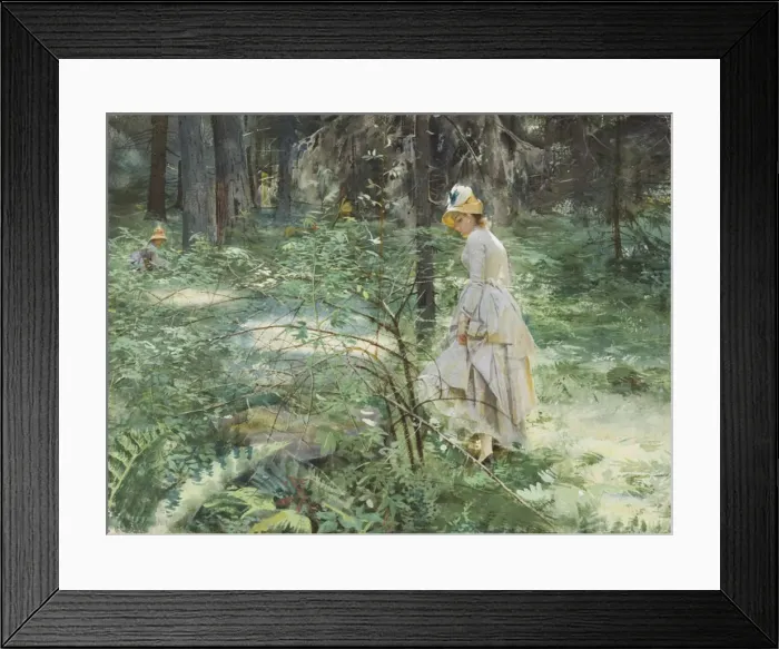Framed Print : The Bush, 1886 Framed Print : The Bush, 1886