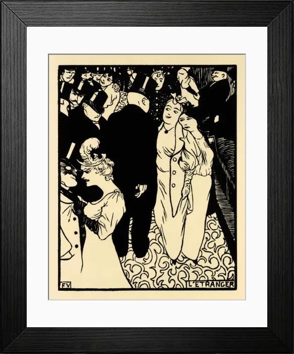 Framed Print : The Stranger (L Etranger), 1894 Framed Print : The Stranger (L Etranger), 1894