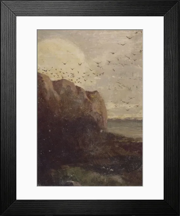 Framed Print : La Baie des Trepasses, 1875 Framed Print : La Baie des Trepasses, 1875
