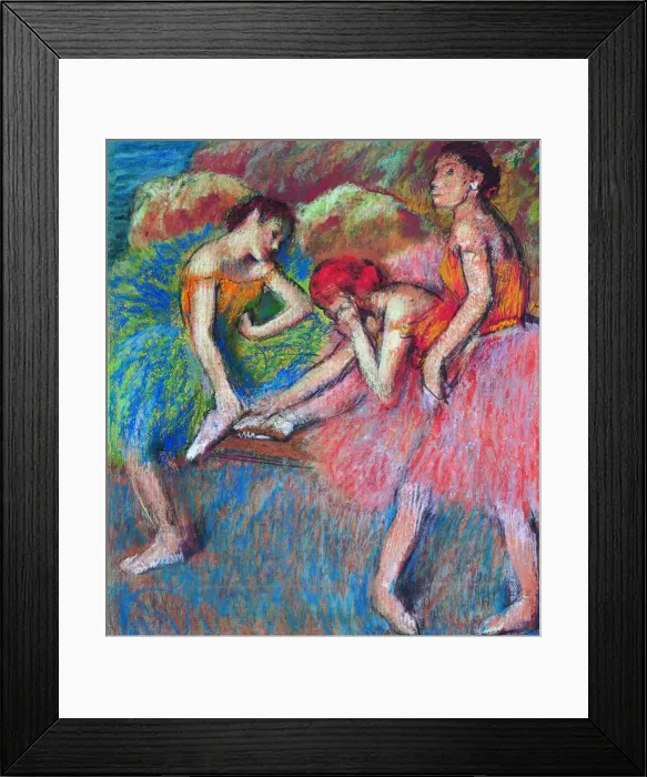 Framed Print : Danseuses au repos, c. 1898 Framed Print : Danseuses au repos, c. 1898