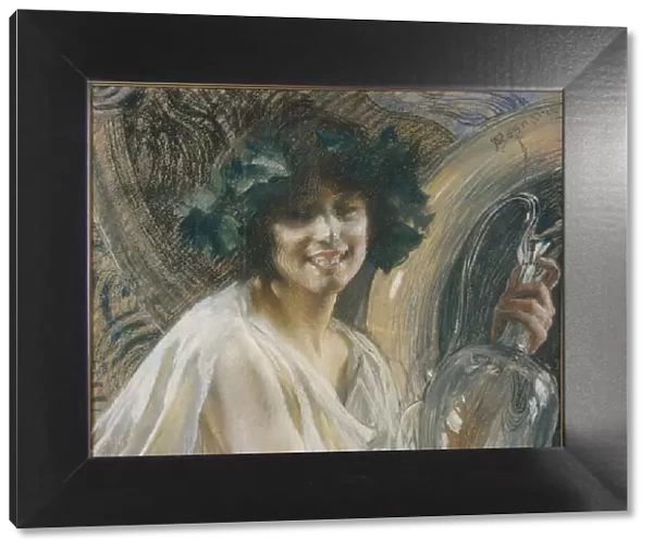 Bacchante (Nymph crowned with vine leaves), um 1900-1904