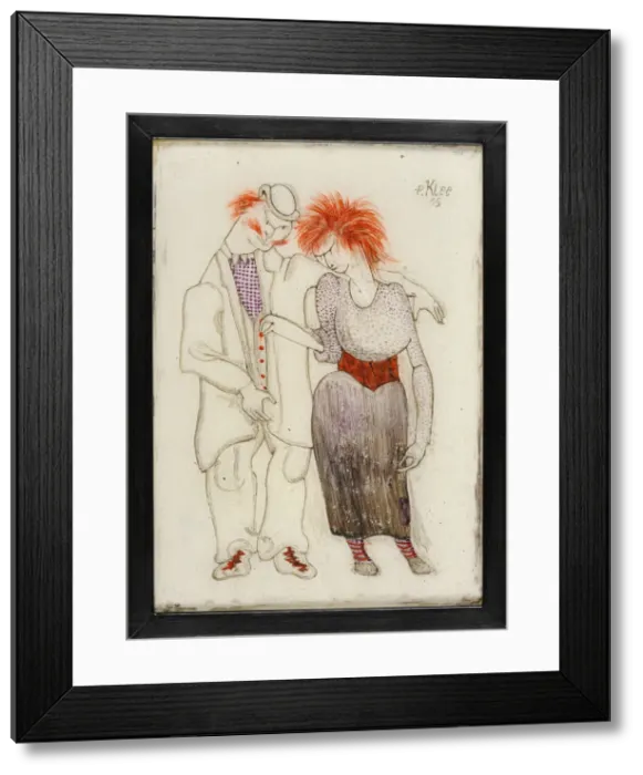Framed Print : Verkommenes Paar (Couple mauvais genre), 1905 Framed Print : Verkommenes Paar (Couple mauvais genre), 1905