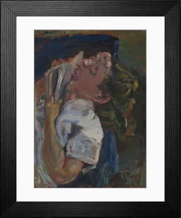 Framed Print : La liseuse endormie. Madeleine Castaing, ca 1937 Framed Print : La liseuse endormie. Madeleine Castaing, ca 1937