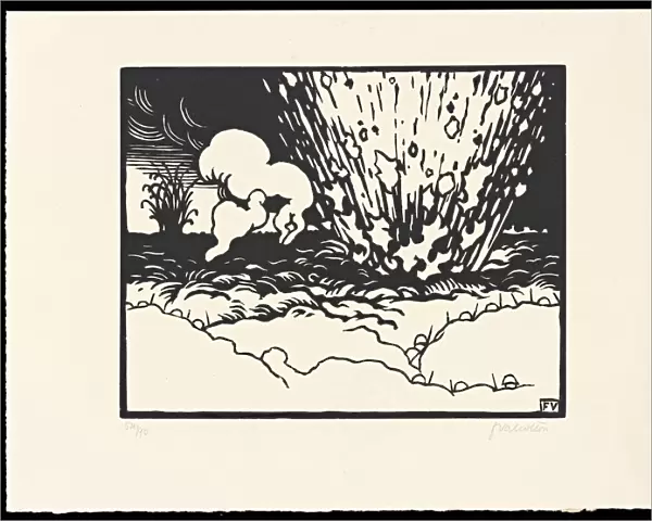 The Trench (La Tranchee), 1915-1916
