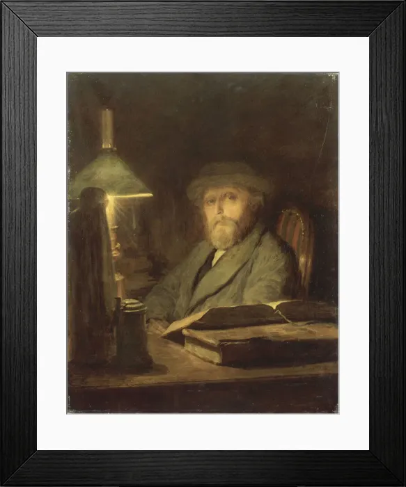 Framed Print : Self-Portrait, 1866 Framed Print : Self-Portrait, 1866