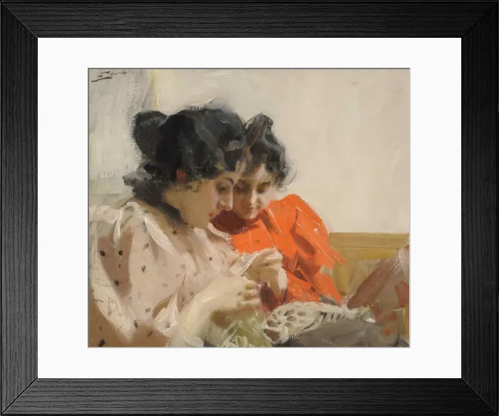 Framed Print : The Seamstresses, 1894 Framed Print : The Seamstresses, 1894
