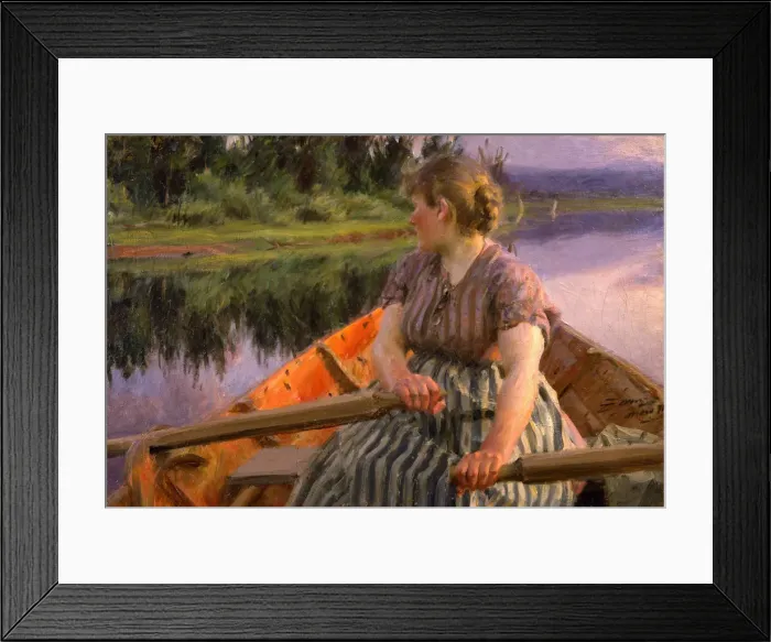 Framed Print : Midnight, 1891 Framed Print : Midnight, 1891