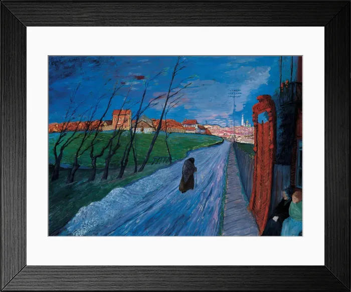 Framed Print : City in Lithuania, 1913-1914 Framed Print : City in Lithuania, 1913-1914