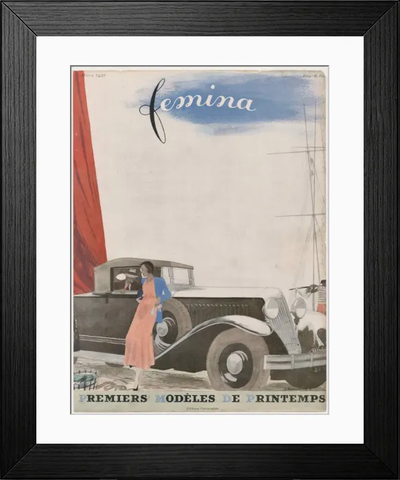 Framed Print : Femina. First spring models, 1931 Framed Print : Femina. First spring models, 1931