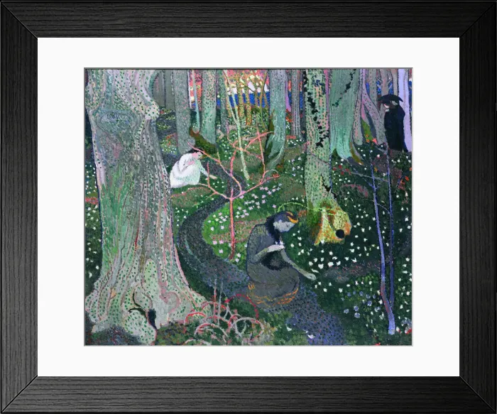 Framed Print : April (The anemones), 1891 Framed Print : April (The anemones), 1891