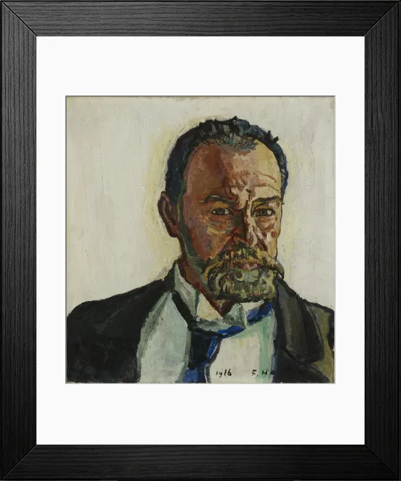 Framed Print : Self-Portrait, 1916 Framed Print : Self-Portrait, 1916