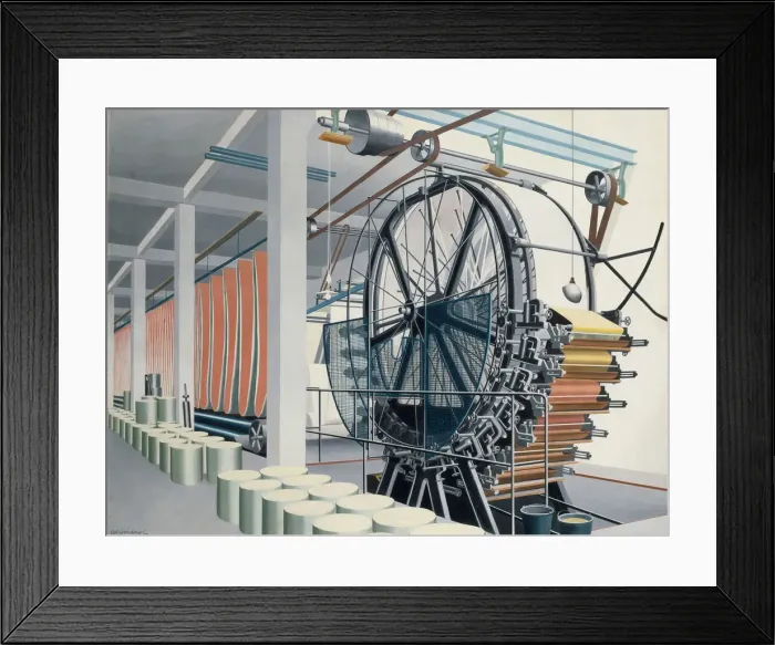 Framed Print : The Paper Machine, 1934 Framed Print : The Paper Machine, 1934