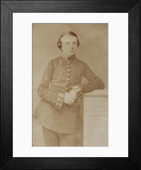Framed Print : Portrait of the poet Aleksey Nikolayevich Apukhtin (1840-1893), 1859 Framed Print : Portrait of the poet Aleksey Nikolayevich Apukhtin (1840-1893), 1859