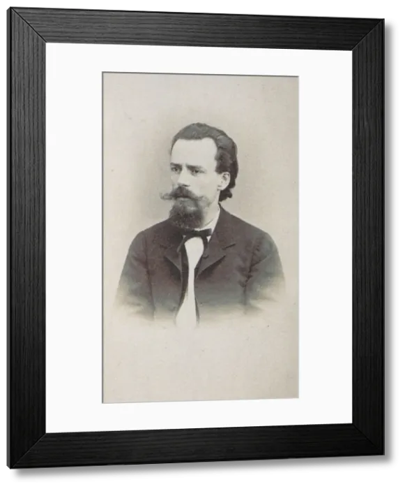 Framed Print : Portrait of the Composer Konstantin Karlovich Albrecht (1836-1893), 1870s-1880s Framed Print : Portrait of the Composer Konstantin Karlovich Albrecht (1836-1893), 1870s-1880s