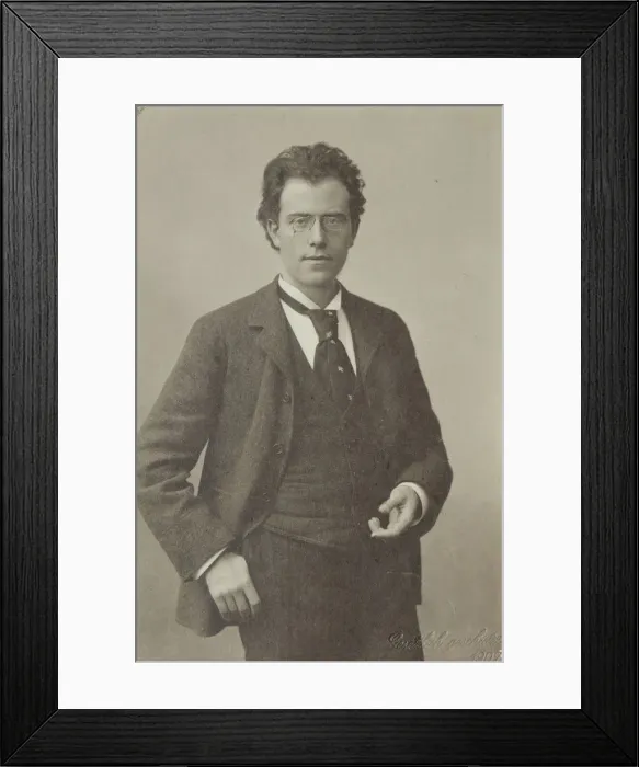 Framed Print : Portrait of Gustav Mahler (1860-1911), 1907 Framed Print : Portrait of Gustav Mahler (1860-1911), 1907