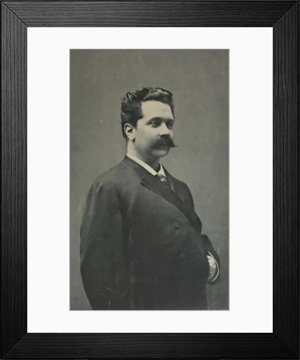 Framed Print : Portrait of the singer Ippolit Petrovich Pryanishnikov (1847-1921), 1890 Framed Print : Portrait of the singer Ippolit Petrovich Pryanishnikov (1847-1921), 1890