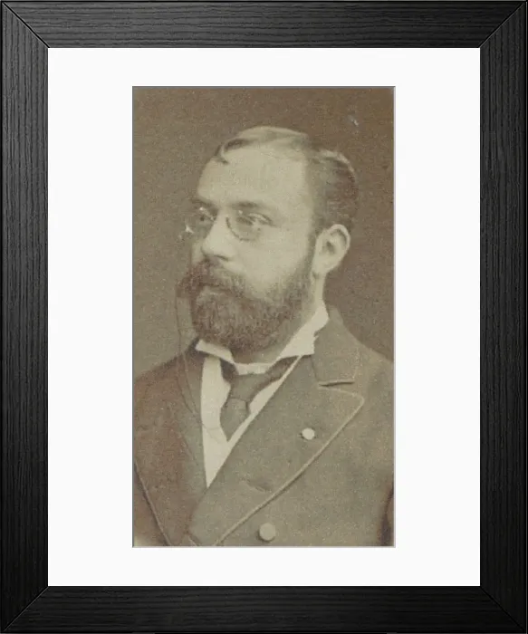 Framed Print : Portrait of the conductor and composer Enrico Bevignani (1841-1903), Early 1880s Framed Print : Portrait of the conductor and composer Enrico Bevignani (1841-1903), Early 1880s
