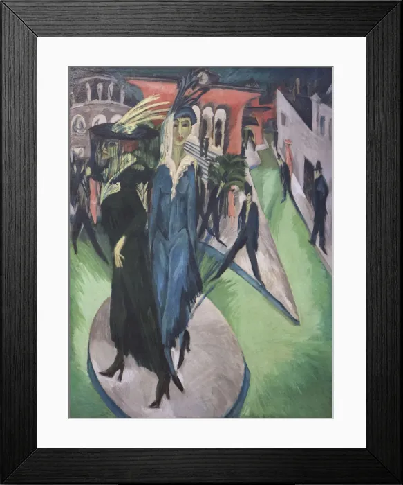 Framed Print : Potsdamer Platz, 1914 Framed Print : Potsdamer Platz, 1914