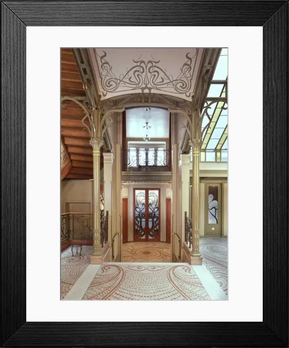 Framed Print : The Hotel Tassel, 6, Rue Paul-Emile Jansonstraat, Brussels, Belgium, 2015. Artist Framed Print : The Hotel Tassel, 6, Rue Paul-Emile Jansonstraat, Brussels, Belgium, 2015. Artist
