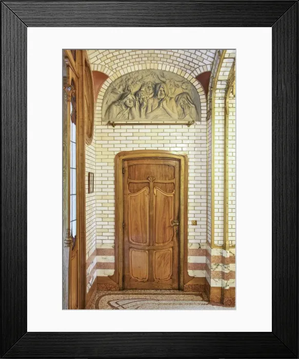 Framed Print : Maison Atelier Horta (Horta Museum), 23-25 Rue Americaine, Brussels, Belgium, c2014-2017 Framed Print : Maison Atelier Horta (Horta Museum), 23-25 Rue Americaine, Brussels, Belgium, c2014-2017