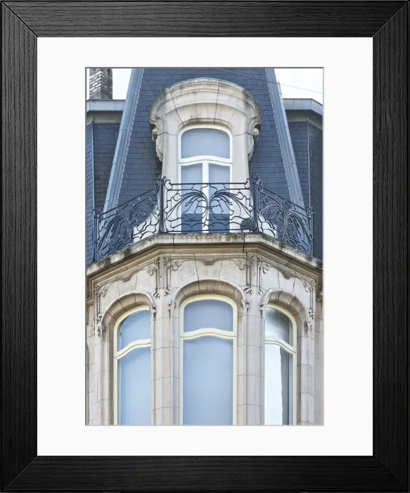 Framed Print : Hotel Vandenbroack, Avenue Brugmann / Avenue Moliere, Brussels, Belgium, (1908), c2014-c2017 Framed Print : Hotel Vandenbroack, Avenue Brugmann / Avenue Moliere, Brussels, Belgium, (1908), c2014-c2017