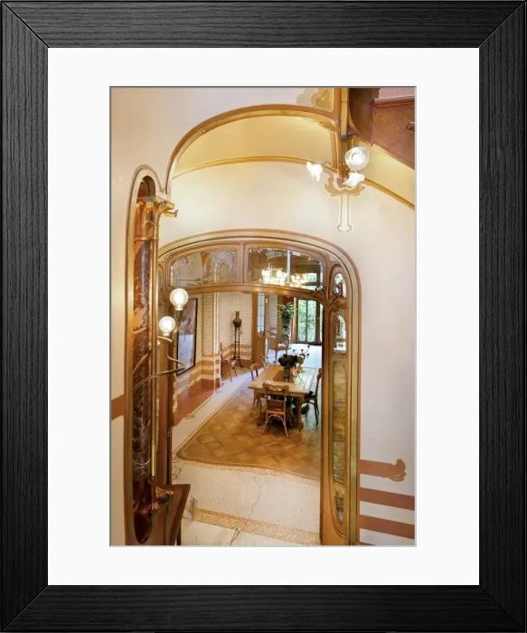 Framed Print : Maison Atelier Horta (Horta Museum), 23-25 Rue Americaine, Brussels, Belgium, c2014-2017 Framed Print : Maison Atelier Horta (Horta Museum), 23-25 Rue Americaine, Brussels, Belgium, c2014-2017