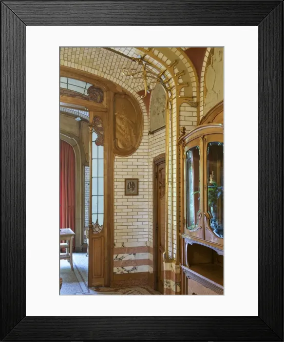 Framed Print : Maison Atelier Horta (Horta Museum), 23-25 Rue Americaine, Brussels, Belgium, c2014-2017 Framed Print : Maison Atelier Horta (Horta Museum), 23-25 Rue Americaine, Brussels, Belgium, c2014-2017