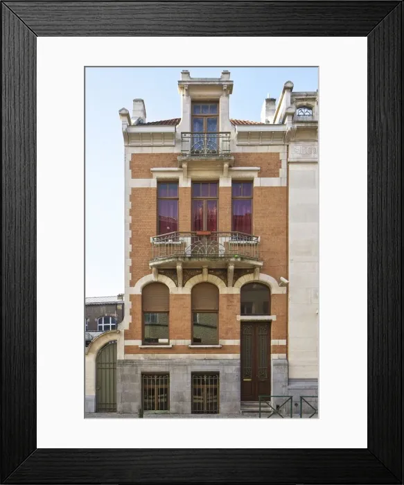 Framed Print : 39 Rue Rodenbach, Brussels, Belgium, (1911), c2014-c2017. Artist: Alan John Ainsworth Framed Print : 39 Rue Rodenbach, Brussels, Belgium, (1911), c2014-c2017. Artist: Alan John Ainsworth
