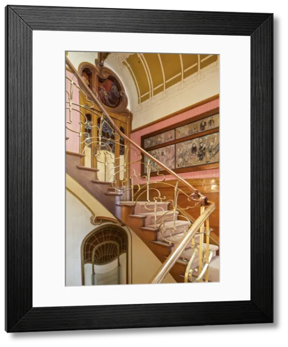 Framed Print : Maison Atelier Horta (Horta Museum), 23-25 Rue Americaine, Brussels, Belgium, c2014-2017 Framed Print : Maison Atelier Horta (Horta Museum), 23-25 Rue Americaine, Brussels, Belgium, c2014-2017