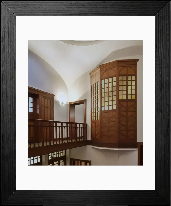 Framed Print : Hotel Otlet, 13 Rue de Florence, Brussels, Belgium, c2014-2017. Artist: Alan John Ainsworth Framed Print : Hotel Otlet, 13 Rue de Florence, Brussels, Belgium, c2014-2017. Artist: Alan John Ainsworth