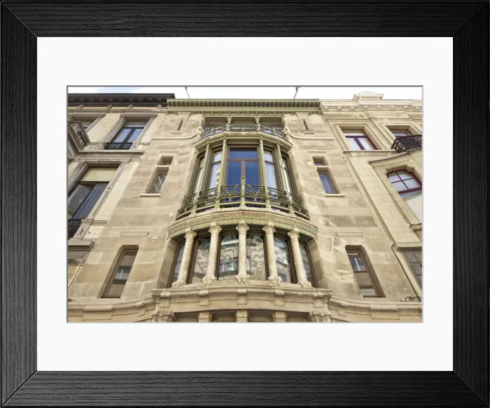 Framed Print : The Hotel Tassel, 6, Rue Paul-Emile Jansonstraat, Brussels, Belgium, 2015. Artist Framed Print : The Hotel Tassel, 6, Rue Paul-Emile Jansonstraat, Brussels, Belgium, 2015. Artist
