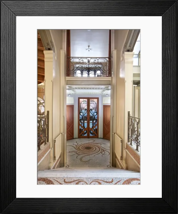 Framed Print : The Hotel Tassel, 6, Rue Paul-Emile Jansonstraat, Brussels, Belgium, 2015. Artist Framed Print : The Hotel Tassel, 6, Rue Paul-Emile Jansonstraat, Brussels, Belgium, 2015. Artist