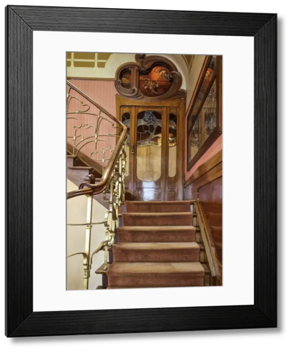 Framed Print : Maison Atelier Horta (Horta Museum), 23-25 Rue Americaine, Brussels, Belgium, c2014-2017 Framed Print : Maison Atelier Horta (Horta Museum), 23-25 Rue Americaine, Brussels, Belgium, c2014-2017