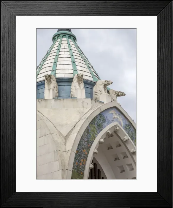Framed Print : Budapest Zoo, Budapest, Hungary, (1910-1912), c2014-2017. Artist: Alan John Ainsworth Framed Print : Budapest Zoo, Budapest, Hungary, (1910-1912), c2014-2017. Artist: Alan John Ainsworth