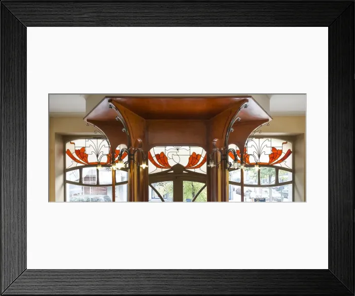 Framed Print : La Porteuse d Eau, Saint-Gilles, Brussels, Belgium, (1904), c2014-c2017. Artist Framed Print : La Porteuse d Eau, Saint-Gilles, Brussels, Belgium, (1904), c2014-c2017. Artist