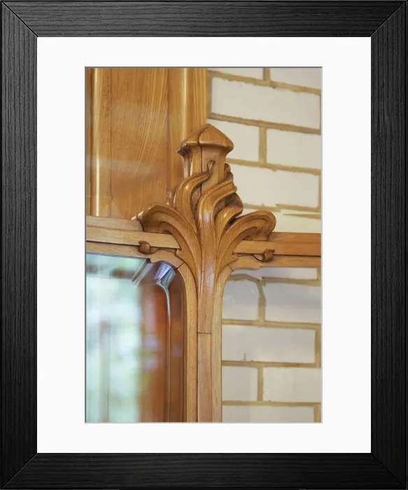 Framed Print : Maison Atelier Horta (Horta Museum), 23-25 Rue Americaine, Brussels, Belgium, c2014-2017