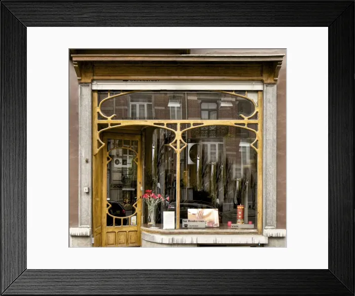Framed Print : 41 Rue de Washington, Ixelles, Brussels, Belgium, c2014-2017. Artist: Alan John Ainsworth Framed Print : 41 Rue de Washington, Ixelles, Brussels, Belgium, c2014-2017. Artist: Alan John Ainsworth