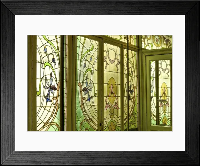 Framed Print : Aux Caprices du Bailli, 75 Rue de Bailli, Brussels, Belgium, (1904), c2014-2017. Artist Framed Print : Aux Caprices du Bailli, 75 Rue de Bailli, Brussels, Belgium, (1904), c2014-2017. Artist