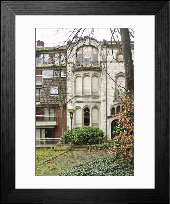 Framed Print : Hotel Hannon, rear elevation, Brussels, Belgium, (1902), c2014-c2017. Artist: Alan John Ainsworth Framed Print : Hotel Hannon, rear elevation, Brussels, Belgium, (1902), c2014-c2017. Artist: Alan John Ainsworth