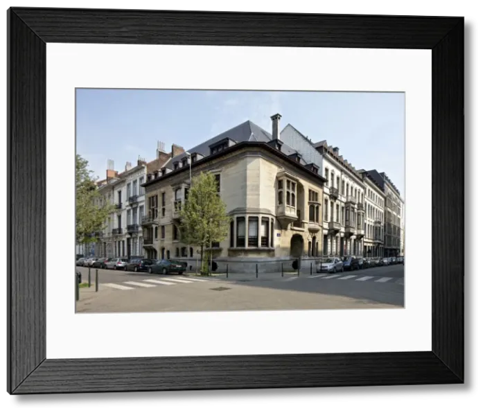 Framed Print : Hotel Otlet, 13 Rue de Florence, Brussels, Belgium, c2014-2017. Artist: Alan John Ainsworth Framed Print : Hotel Otlet, 13 Rue de Florence, Brussels, Belgium, c2014-2017. Artist: Alan John Ainsworth