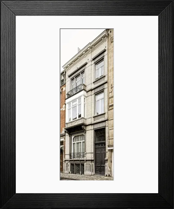 Framed Print : Rue de Magistrat, Ixelles, Brussels, Belgium, c2014-2017. Artist: Alan John Ainsworth Framed Print : Rue de Magistrat, Ixelles, Brussels, Belgium, c2014-2017. Artist: Alan John Ainsworth