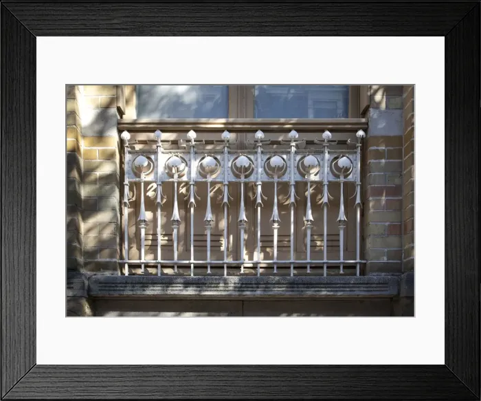 Framed Print : Maison-Atelier Geo Bernier, 4 Rue de la Reforme, Brussels, Belgium, (1902), c2014-c2017 Framed Print : Maison-Atelier Geo Bernier, 4 Rue de la Reforme, Brussels, Belgium, (1902), c2014-c2017