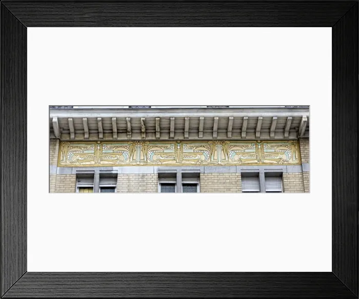 Framed Print : 63 Rue de Chatelain, Ixelles, Brussels, Belgium, (1903), c2014-2017. Artist: Alan John Ainsworth Framed Print : 63 Rue de Chatelain, Ixelles, Brussels, Belgium, (1903), c2014-2017. Artist: Alan John Ainsworth