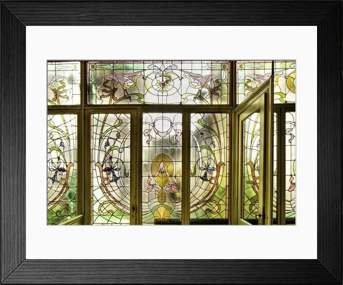Framed Print : Aux Caprices du Bailli, 75 Rue de Bailli, Brussels, Belgium, c2014-2017. Artist Framed Print : Aux Caprices du Bailli, 75 Rue de Bailli, Brussels, Belgium, c2014-2017. Artist